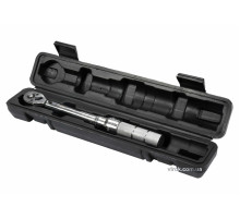 Ключ динамометрический YATO: квадрат 1/4", F=2.5-20 Нм, L=240-250 мм в футляре [16]