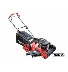 Газонокосарка бензинова YATO 3.5 кВт,196 см³, шир/вис покосу 510/25-70мм, 2800об/хв
