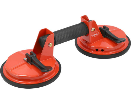 Вакуумная присоска YATO: 2 чашки Ø= 150 мм, m= 100 кг [10]