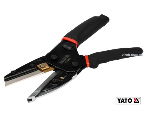 Ножиці багатофункційні YATO : L= 250 мм, CrMo + SK5 58-62 HRC + 4 запасних леза [6/24]