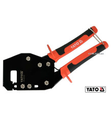 Кліщі для з'єднання металевих профілів t≤ 0.8 мм YATO : L= 260 мм [6/24]