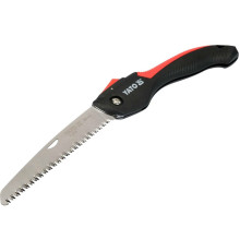 Ножівка до гілок складана YATO; лезо l= 180 мм, 7 зубів/1", t= 1,4 мм [12]