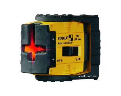 Нівелір лазерний STABILA Type LAX 300 : з функцією виска , точність +-0,3мм/м