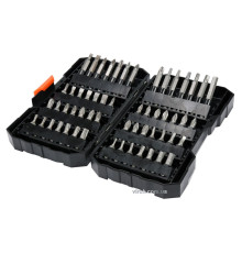 Насадки викруткові STHOR Cr-V, з 6-гран. хвостов.- 1/4", l= 25 мм, наб. 56 елем. [8/16]