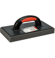 Терка пластикова з сірою гідрогубкою h= 30 мм YATO: 270 x 130мм, для змивання керамічної плитки [10]