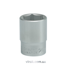 Головка торцева 6-гранна YATO : квадрат 3/4", М= 26 мм, L= 50 мм [12/96]