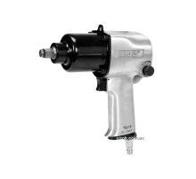 Гайковерт ударный пневматический YATO: квадрат 1/2", F=850 Nm, раб. давление-6-8 Bar при 119 л/мин [6/144]