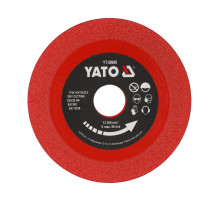 Диск відрізний алмазний по гресу, склу, кераміці YATO Ø=115/22.2х2х15 мм, в сухому режимі [25/200]