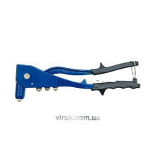 Заклепочник VOREL з алюмінієвим корпусом, l= 250мм, Ø-2,4/3,2/4,0/4,8 [12/24]