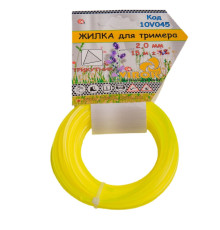 Жилка для тримера ТРИКУТНИК TM VIROK : Ø= 2.0 мм, l= 15 м