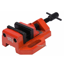 Лещата для верстатів YATO; корпус- 110 мм, губки- 50 мм, розвід губ- 30 мм [10]