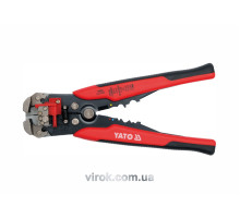 Кліщі для обтискання і зачистки проводів YATO, L=205 мм [5/30]