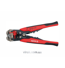 Кліщі для обтискання і зачистки проводів YATO, L=205 мм [5/30]