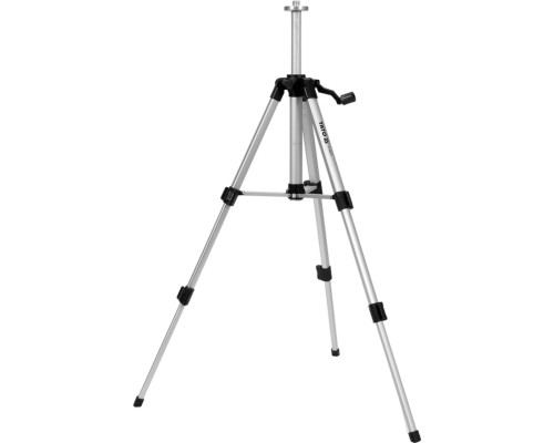 Штатив тринога YATO телескоп (3 секціі). кріплення 5/8", з штангою 14 cм. H= 32-75 cм. алюмінієвий