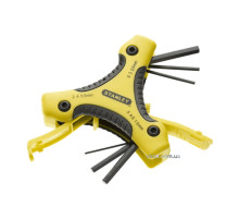 Ключі 6-гранні STANLEY "Triangle" з ручкою. Набір 9 шт.