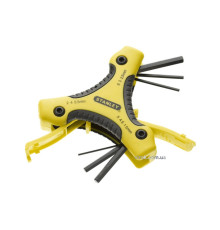 Ключі 6-гранні STANLEY "Triangle" з ручкою. Набір 9 шт.