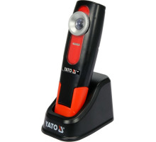 Ліхтар ультрафіол. переносний діодний YATO; живл.від Li-Ion акумул.3,7V 2600 mAH,5 Вт,390-405 nm(DW)