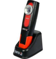 Ліхтар ультрафіол. переносний діодний YATO; живл.від Li-Ion акумул.3,7V 2600 mAH,5 Вт,390-405 nm(DW)