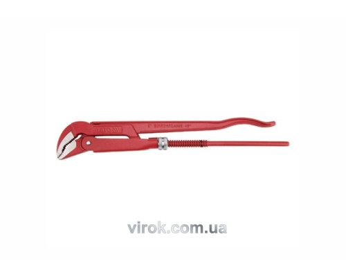 Ключ трубний переставний YATO : на 45° - 2" L= 530 мм. DIN 5234. CrV [12]