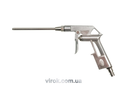 Пістолет пневматичний продувальний VOREL з подовженим соплом, 1.2-3 бар [20/40]
