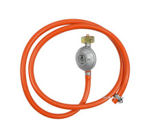 Шланг с редуктором газовый VOREL для бытовых газовых баллонов; l= 1,5 м [16/576]