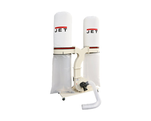 Витяжна устатковина JET DC-2300 : 400 В, 2.2 (1.7) кВт; продукт.- 2300м³/год, пор.збір. V=200л х 2