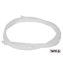 Стержні поліетиленові для зварювання/пайки пластику YATO: 2.5x5 мм, L= 1 м, при t= 300°C, 5 шт [30]