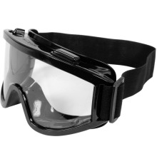 Окуляри захисні YATO закриті, прозорі, з вентиляцією і регульованим еластичним пояском [10/100]