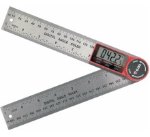 Кутомір електронний YATO; l= 200 мм, діапазон 0-360° з живленням від батарейки 3V; CR2032 [10/50]