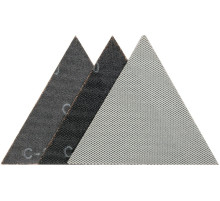 Сітка абразивна, трикутна, на липучці по штукатурці до шліфмашини YATO: G180, l= 280 мм, 3 шт(DW)