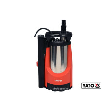 Насос для брудної води мережевий YATO: 750 Вт, 11000 л/год, макс.висота- 8.5м, макс.глибина- 7 м [3]