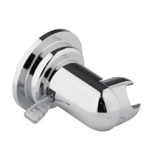 Держатель душевых разбрызгивателей с присосом FALA вращающийся пластиковый ABS, покрытый хромом [100]