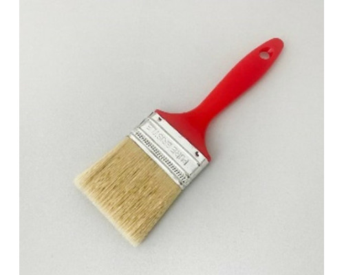 Пензель малярний плоский PROFI ТМ"VIROK",нейлонова щетина , пластмасова ручка b= 63 мм