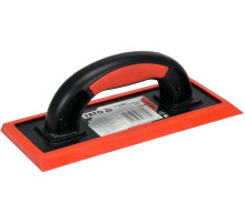 Пластиковая терка с резиновой прокладкой YATO: 250 x 95 мм, для затирки швов керамической плитки [5]