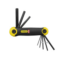 Шестигранник STANLEY 8 шт. сложены в 1 корпус, (1.5-2-2,5-3-4-5-6-8 мм)