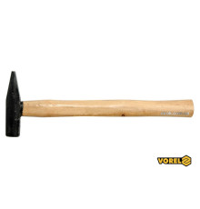Молоток слюсарний VOREL з дерев'яною ручкою, m= 500 г [6/36]