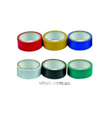 Стрічка ізоляційна VOREL 19 мм х 3м (0,13мм) 6шт. [10/100]