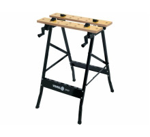 Столик монтажный раскладной VOREL 760х560 мм, поверхность - 560x100x18 мм, макс. нагруз.-70 кг [1]