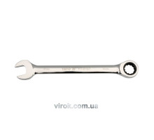 Ключ ріжково-накидний YATO з тріщаткою : CrV, М= 32 мм, L= 420 мм 72T [6/24]