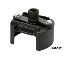 Ключ до оливного фільтру розвідний YATO : Ø80-105 мм під вороток з квадратом 1/2" [20]