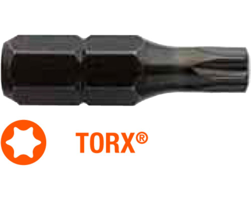 Насадка викруткова USH Industry : TORX T9 x 25 мм, Уп. 5 шт.