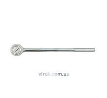 Трещатка VOREL к торцевым головкам, квадрат 3/4", L= 500 мм, 24T, с металлической ручкой [10]