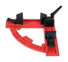 Струбцина угловая с регуляцией YATO для деталей до 90 мм, угол 30-90°, 180х180х45 мм [20]