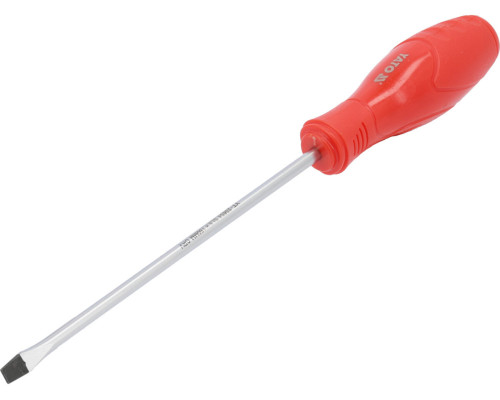 Викрутка з плоским шліцом YATO: SL5 мм, робоча l= 150 мм [12]