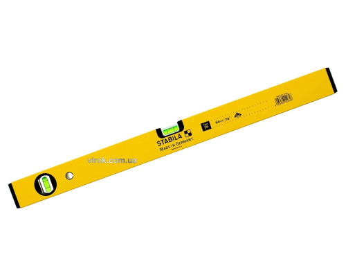 Рівень STABILA Type 70 : L= 60 см, 2 капсули. точн 0,50 mm/m.