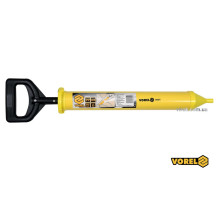 Шприц для нанесення будівельних сумішей VOREL: корпус Ø=60 мм, сопло Ø=10мм. l=660мм, пластиков [24]