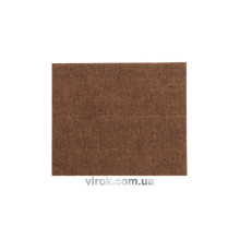 Протектор самоклеючий войлоий VOREL 100х120мм (коричневий) [60/720]