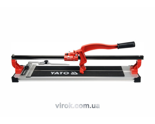 Плиткоріз ручний YATO : одна направляюча, L= 60 cм. [2]