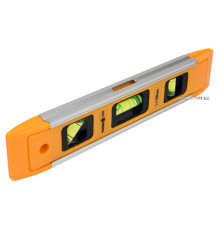 Рівень TORPEDO VOREL : 3 капсули, пластико-алюмінієвий корпус, магніт, L= 230 мм [100]