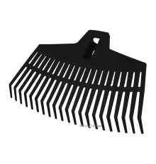 Граблі віялові поліпропіленові FLO, 21 зуб, l=39 см [58]